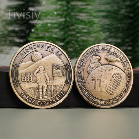 First Moon Landing Coin